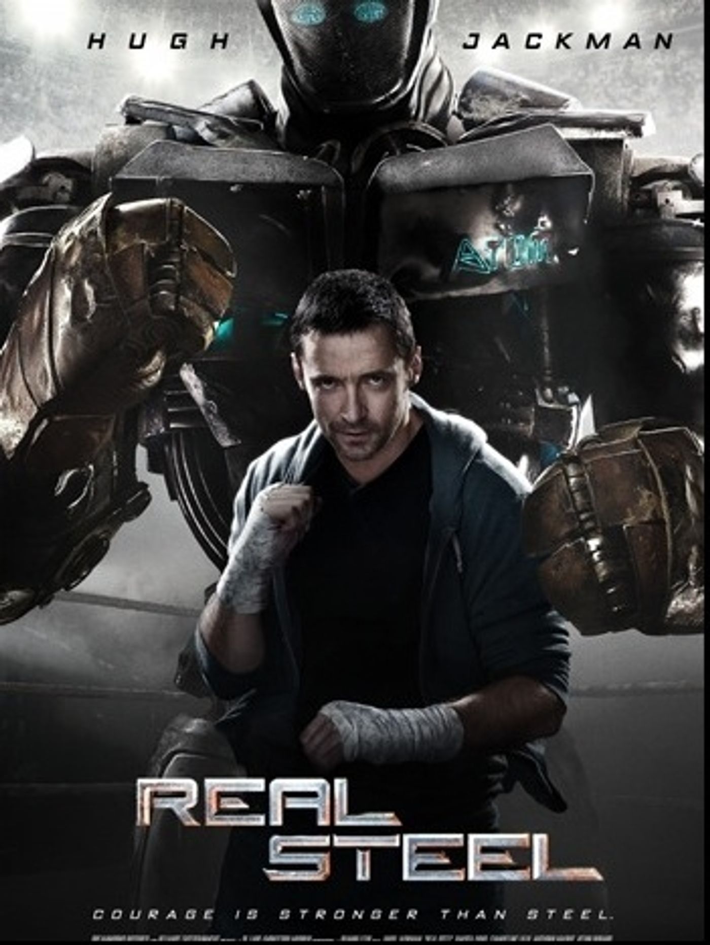 Photo Flash: New Hugh Jackman Posters for REAL STEEL Flick Released!  Image