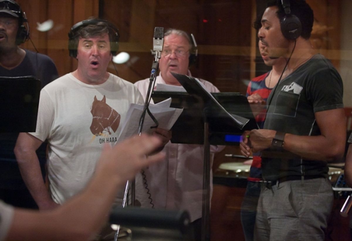 Danny Stiles, Fred Applegate, and Charl Brown at 