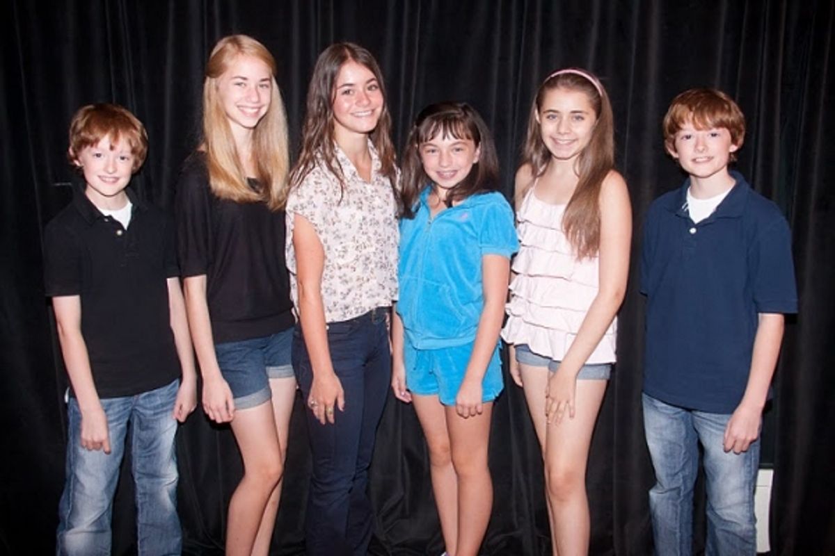 Noah Radcliffe, Leah Greenhaus, Alison Jaye Horowitz, Sarah Safer, Rachel Resheff Ben Radcliffe  at 
