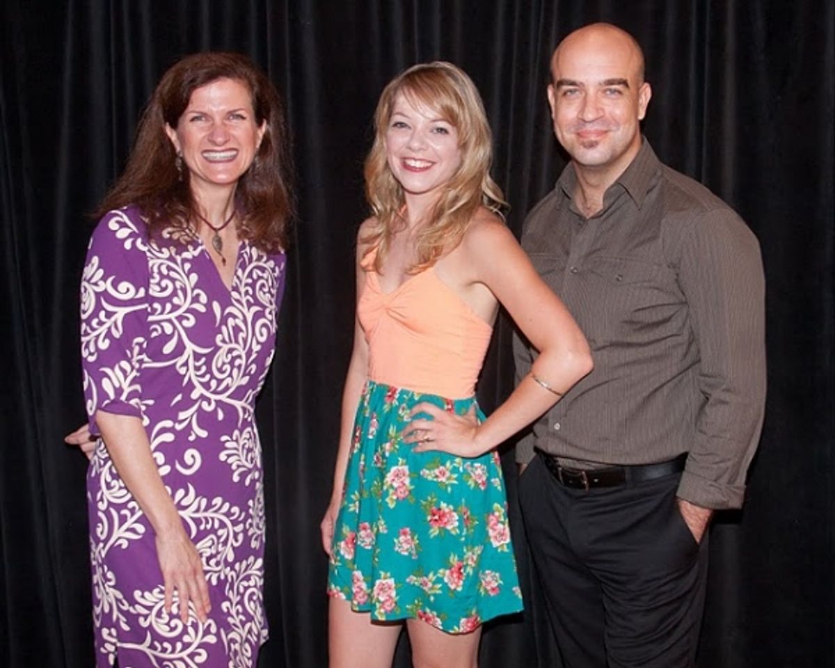 Tina Stafford, Jillian Louis, Eric Anderson at First Look at THE KID WHO WOULD BE POPE