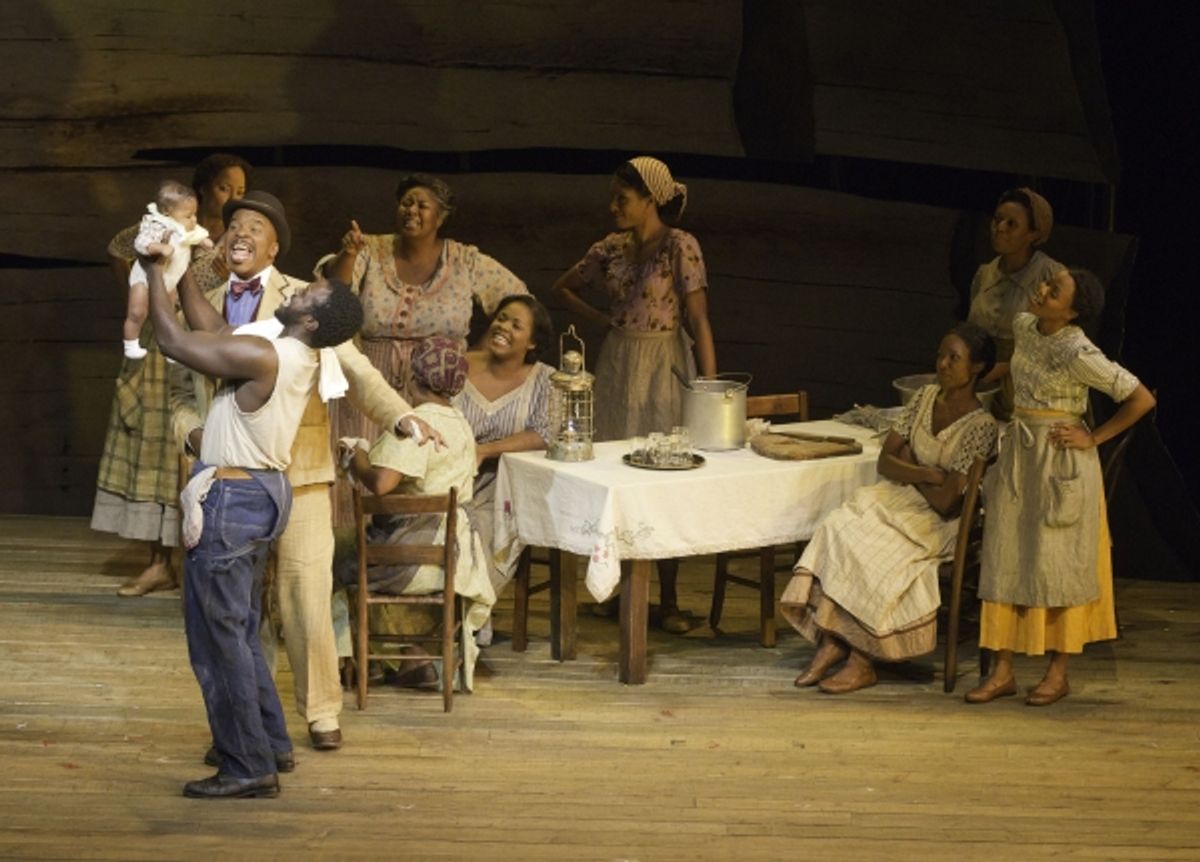 David Alan Grier, McKenzie Lee, Joshua Henry at 