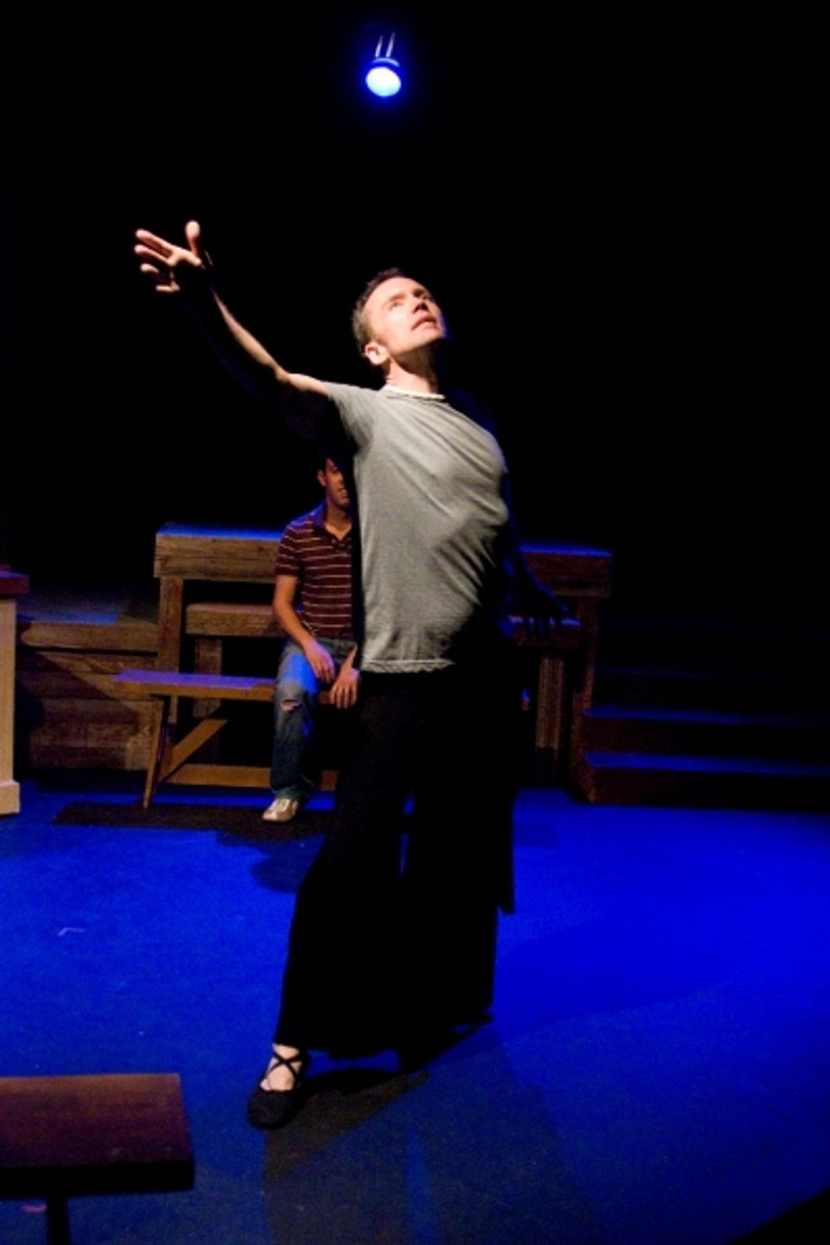 Todd Black (Chris Silberman behind) at 