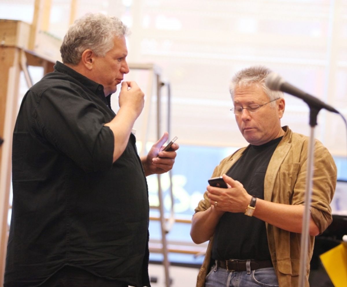 Harvey Fierstein & Alan Menken at 