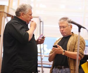 Harvey Fierstein & Alan Menken @ BroadwayWorld Harvey Fierstein & Alan Menken Photo