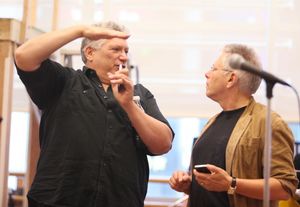 Harvey Fierstein & Alan Menken @ BroadwayWorld Harvey Fierstein & Alan Menken Photo