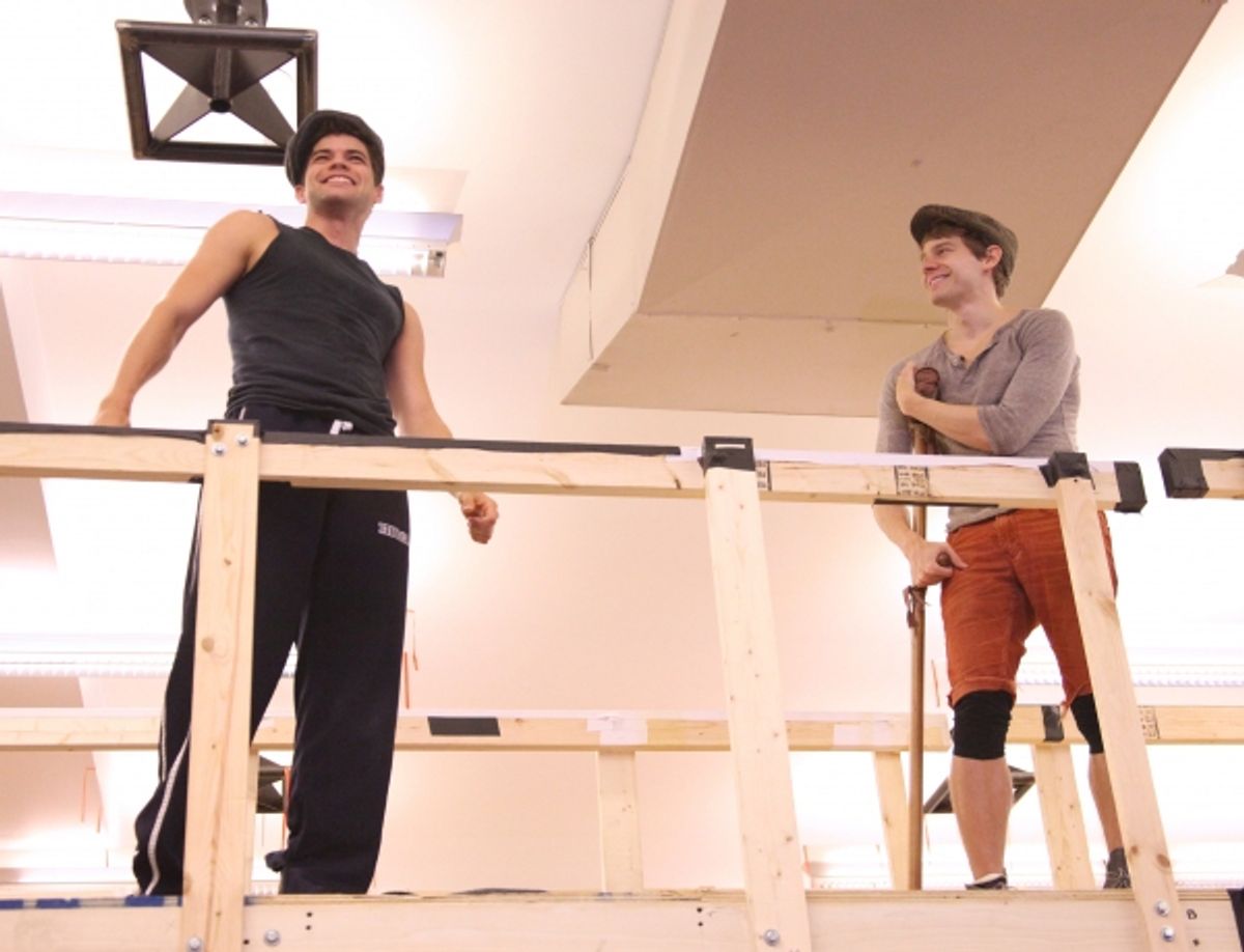 Jeremy Jordan & Andrew Keenan-Bolger at 