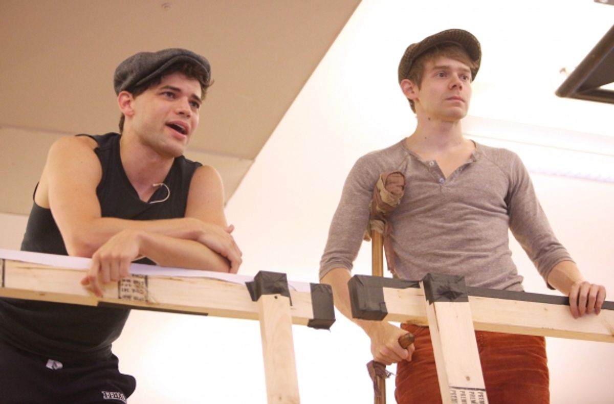 Jeremy Jordan & Andrew Keenan-Bolger at 