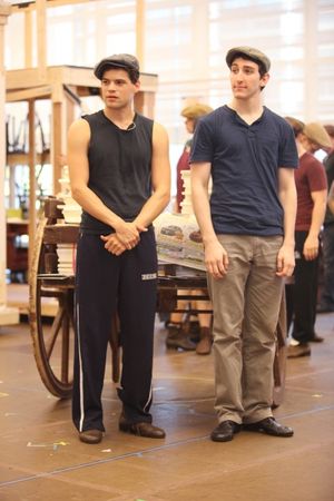 Jeremy Jordan & Ben Frankhauser @ BroadwayWorld Jeremy Jordan & Ben Frankhauser Photo