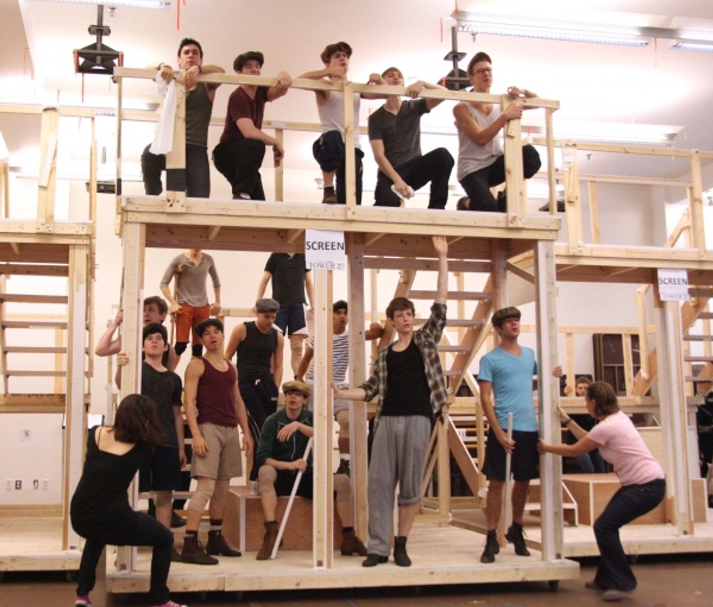 Photo Coverage: NEWSIES Performance Preview - Complete Coverage!  Image