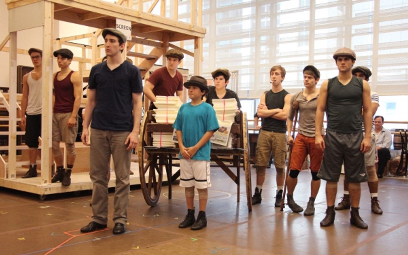 Photo Coverage: NEWSIES Performance Preview - Complete Coverage!  Image