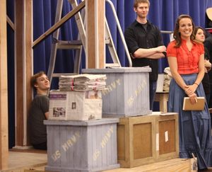 Kara Lindsay and the cast Photo