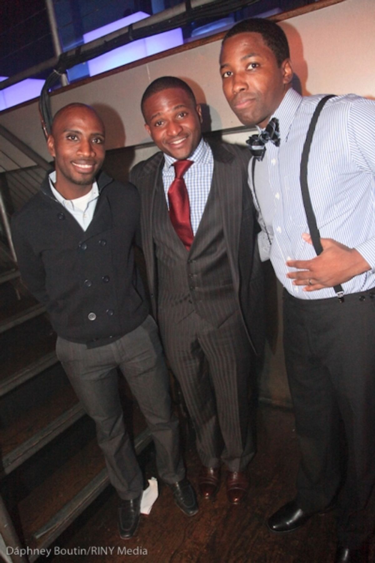 Eusi Skeete, Barbados Tourism Authority; Fabrice Armand, Rashad Edwards