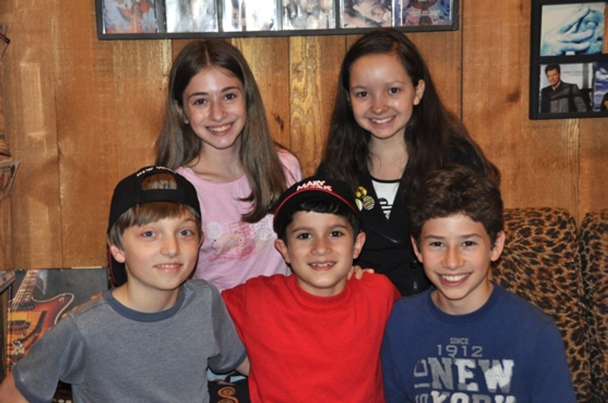 Brigid Harrington, Kara Oates, Anthony Scarpone-Lambert, Lewis Grosso and David Gabriel Lerner at 