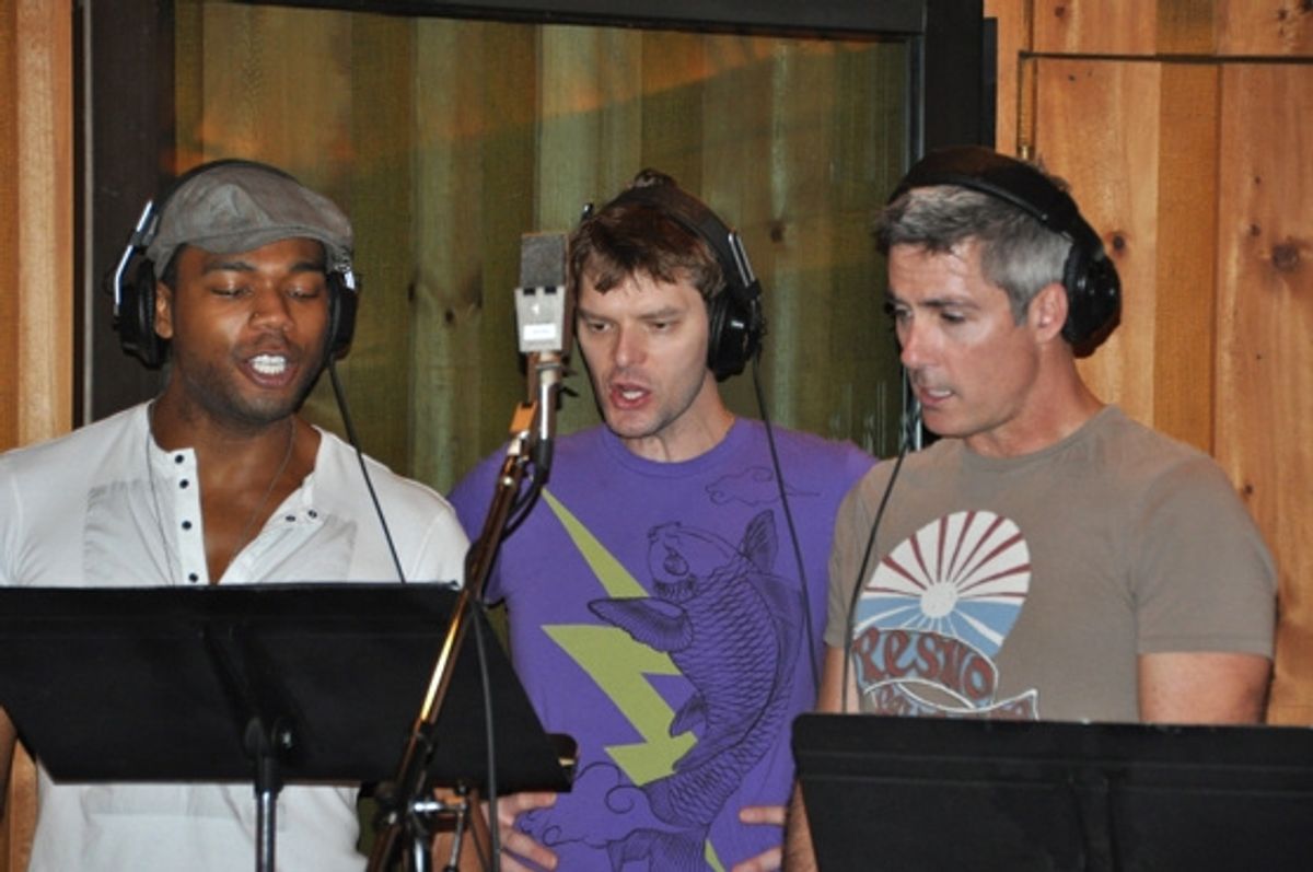 Grasan Kingsberry, Brandon Wardell and Bob Gaynor at 