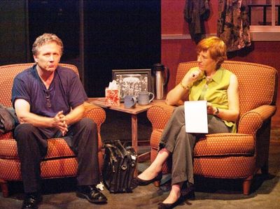 Michael Ingram and Rita Broderick in The Guys Photo