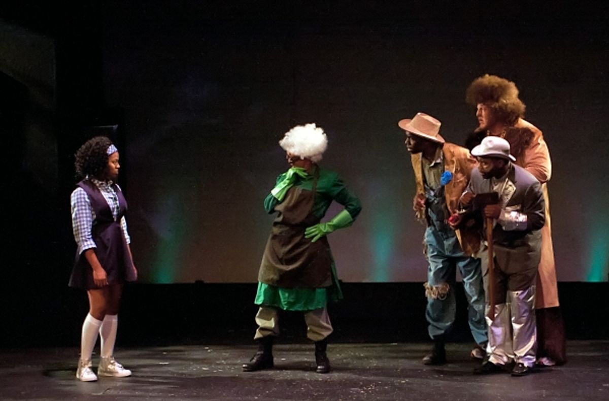  L-R: Faith Angelise Goins, Shelly McMillion, Terence Ellison, Curshion Jones and TJ Hogle at 