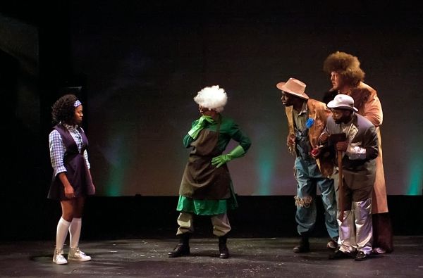  L-R: Faith Angelise Goins, Shelly McMillion, Terence Ellison, Curshion Jones and TJ  Photo