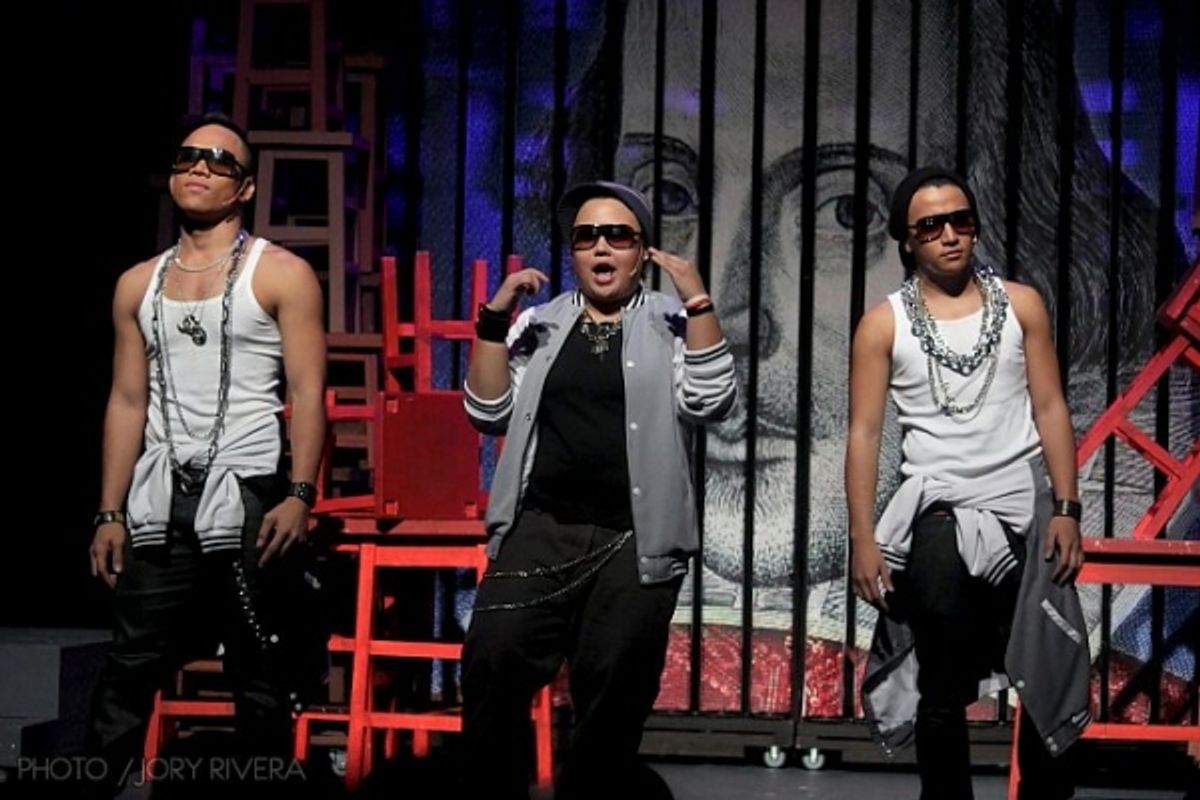 Carlon Matobato, Hapster Constantino and Cheeno Macaraig at 