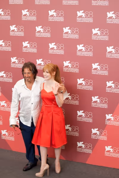 Al Pacino, Jessica Chastain Photo