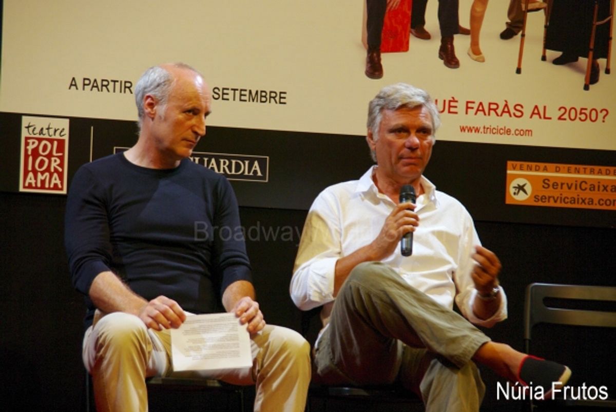 Paco Mir y Carles Sans at 