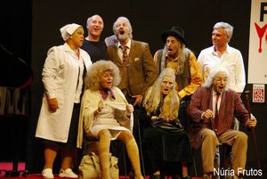 Edith Salazar, Maria Adamuz, Jacobo Dicenta, Dulcinea Juarez, Ruben Yuste, Armando Pi Photo