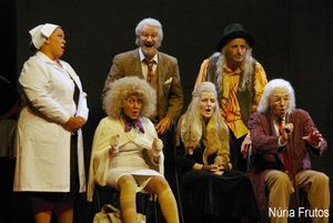 Edith Salazar, Maria Adamuz, Jacobo Dicenta, Dulcinea Juarez, Ruben Yuste y Armando P Photo