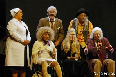 Edith Salazar, Maria Adamuz, Jacobo Dicenta, Dulcinea Juarez, Ruben Yuste y Armando P Photo