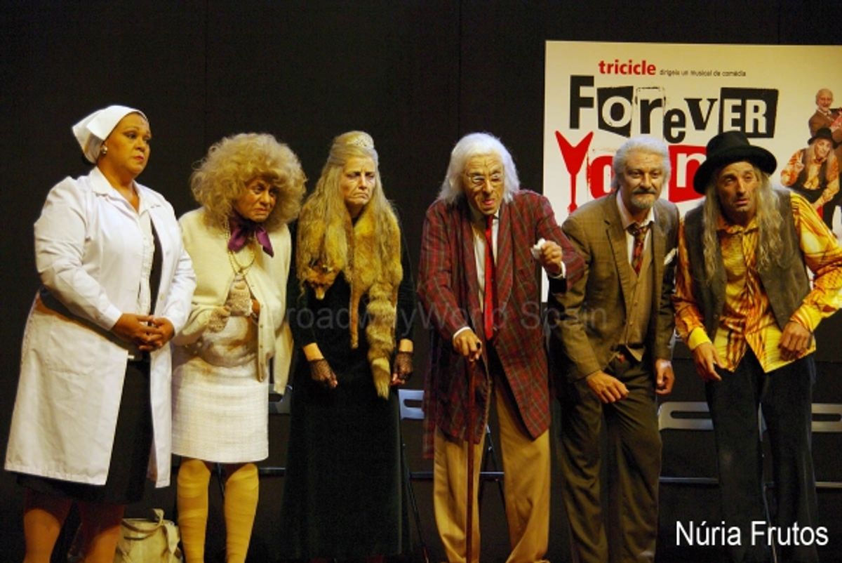 Edith Salazar, Maria Adamuz, Jacobo Dicenta, Dulcinea Juarez, Ruben Yuste y Armando Pita at 