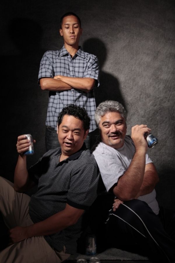 Stu Hirayama and Wil T.K. Kahele; (back) Justin Fragiao Photo