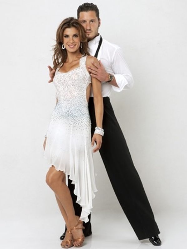 Elisabetta Canalis & Val Chmerkovskiy Photo