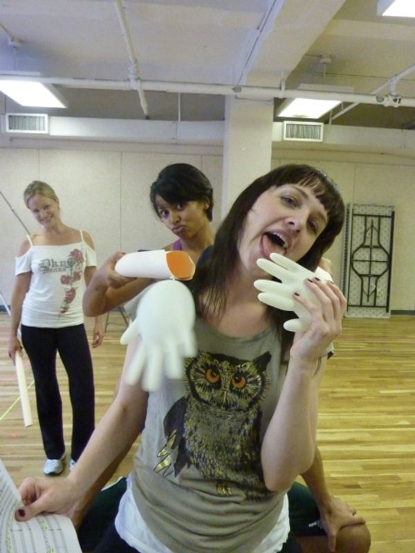 Nicolette Hart, Ellenore Scott Paige and Celina Carvajal
 Photo