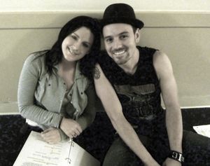 Carrie Manolakos and Brian Gallagher
 Photo