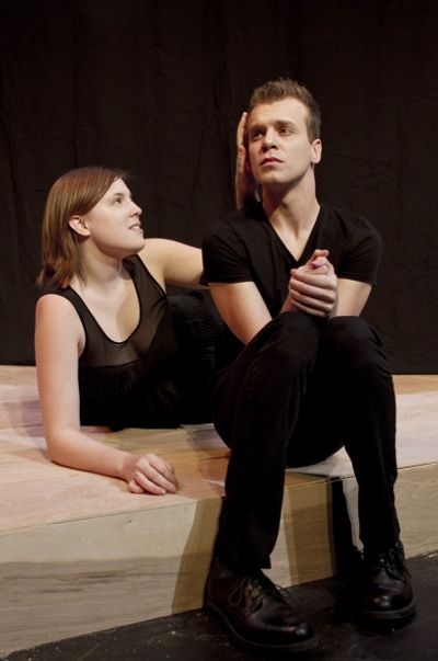 (L to R) Andrea Heiden (Ilse) and Danny Kingston (Moritz) from Spring Awakening, open Photo