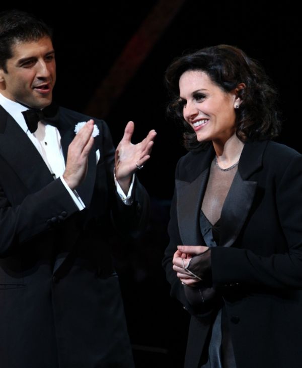Curtain Call - Kara DioGuardi with Tony Yasbeck Photo