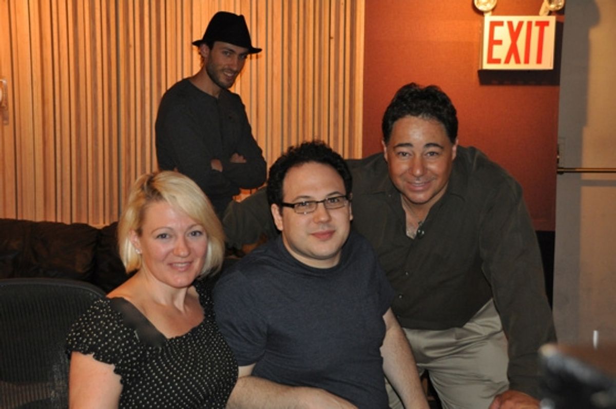 Lynn Pinto (Producer), Ari Raskin (Engineer), Daniel Rodriguez and Jesse Lynch at 