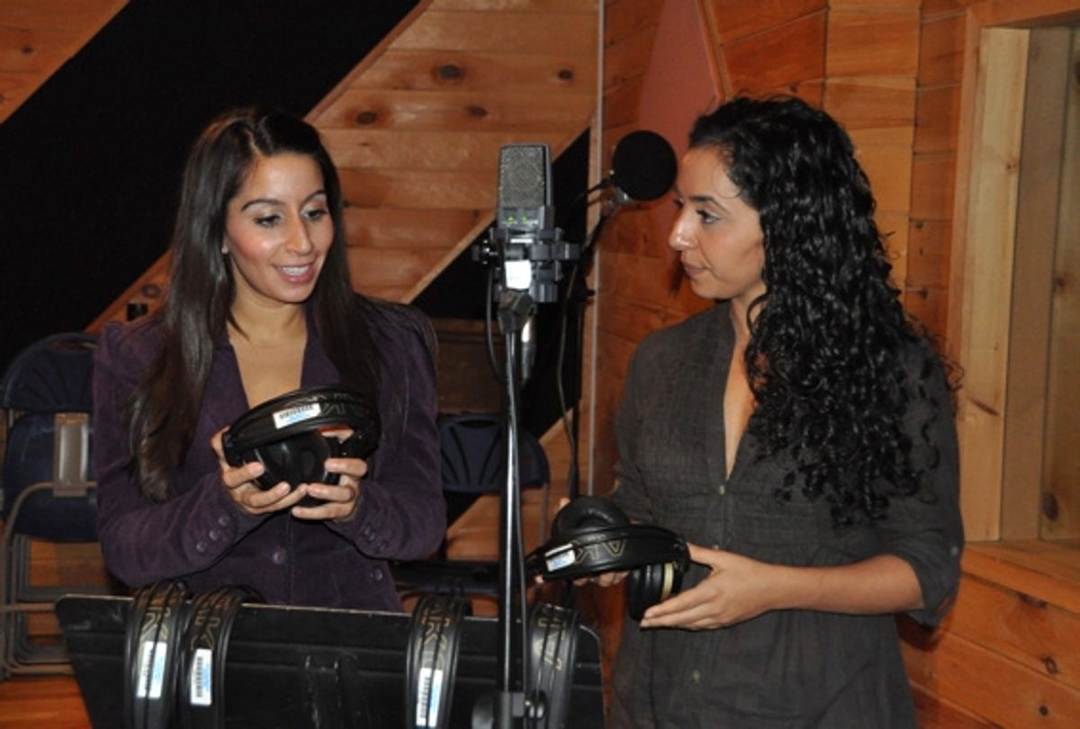 Natalie Gallo and Sharone Sayegh at 