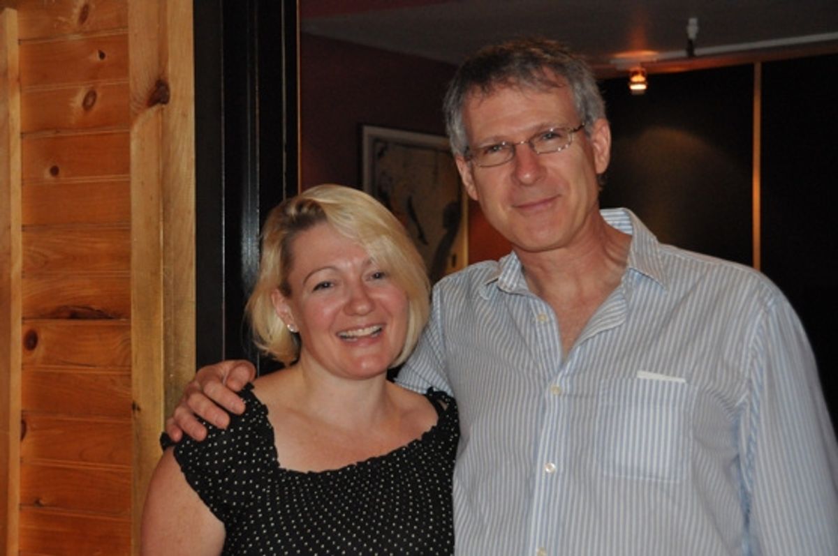 Lynn Pinto (Producer) and George Huckins at 