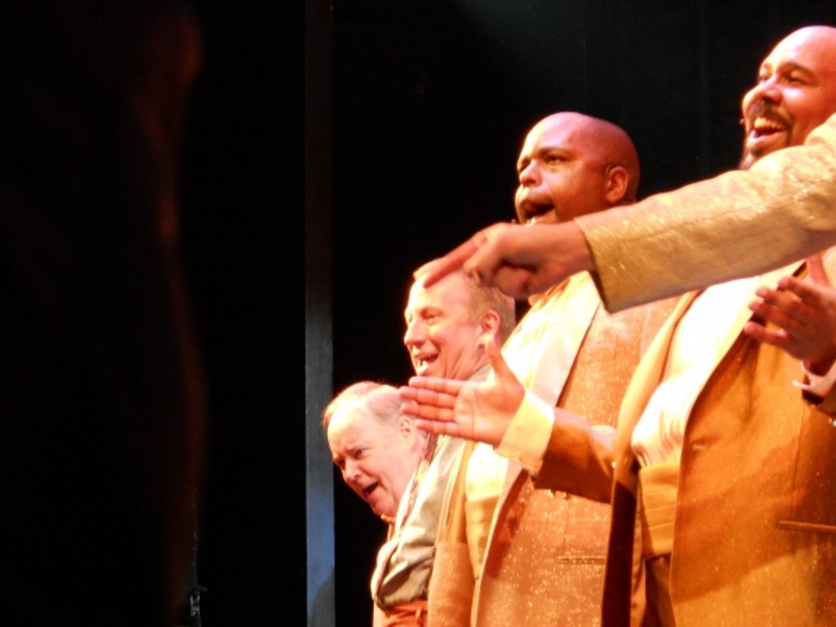 Mike Gallagher at MEMPHIS Curtain Call at 