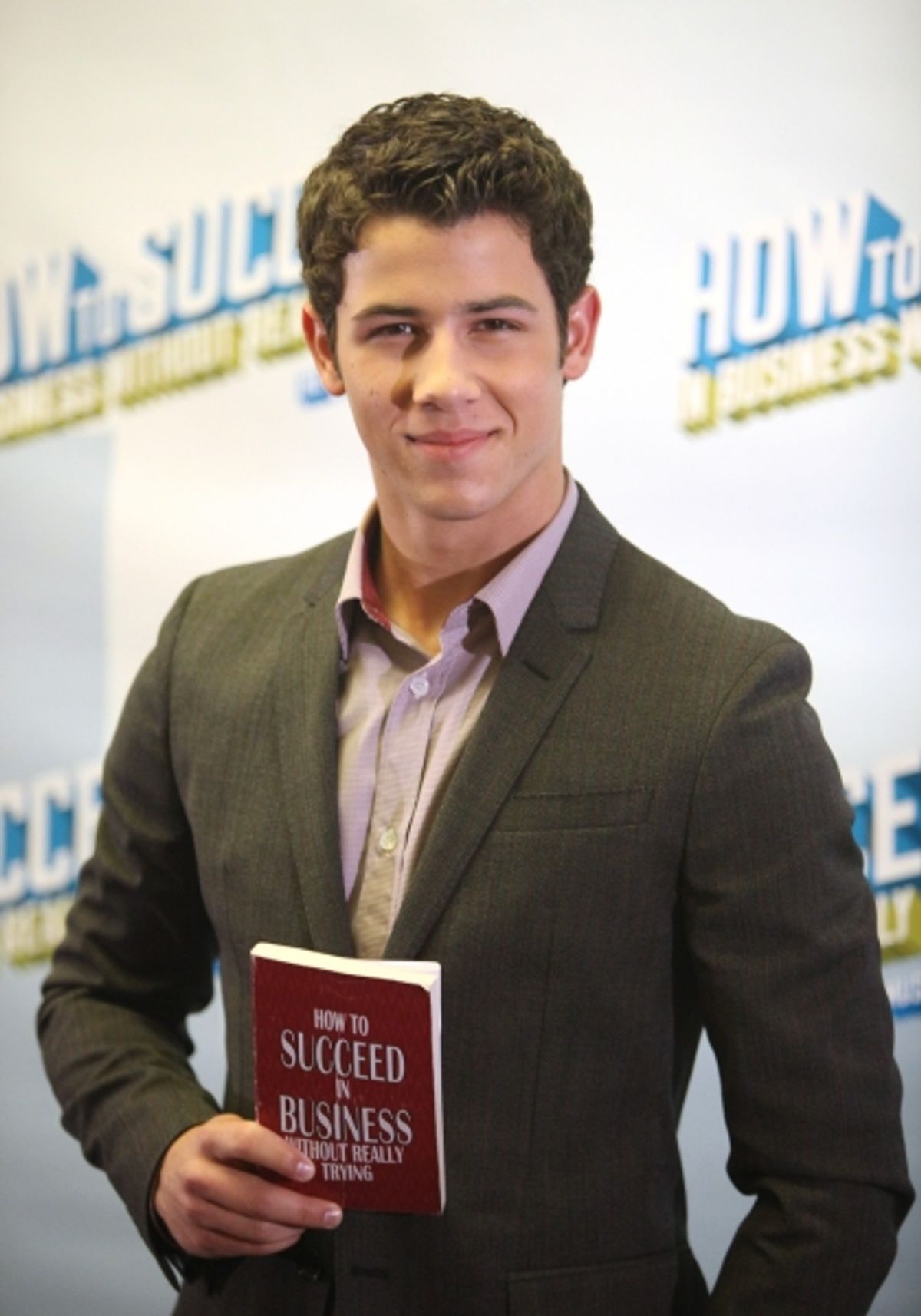Nick Jonas announces he will star in the Broadway Musical 'How To Succeed in Business without Really Trying' starting January 24, 2012 at the Al Hirschfeld Theatre in New York City. at 