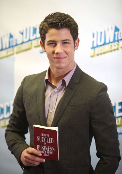 Nick Jonas announces he will star in the Broadway Musical 'How To Succeed in Business Photo