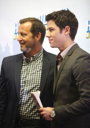 Director Rob Ashford announces Nick Jonas he will star in the Broadway Musical 'How T Photo