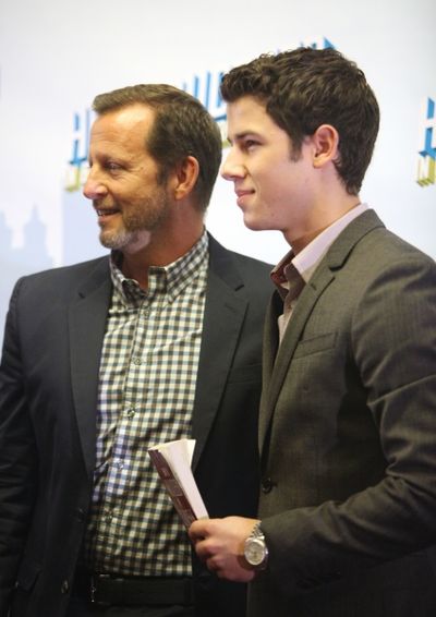 Director Rob Ashford announces Nick Jonas he will star in the Broadway Musical 'How T Photo