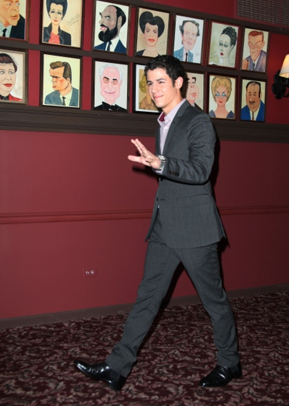 Nick Jonas announces he will star in the Broadway Musical 'How To Succeed in Business without Really Trying' starting January 24, 2012 at the Al Hirschfeld Theatre in New York City. at 