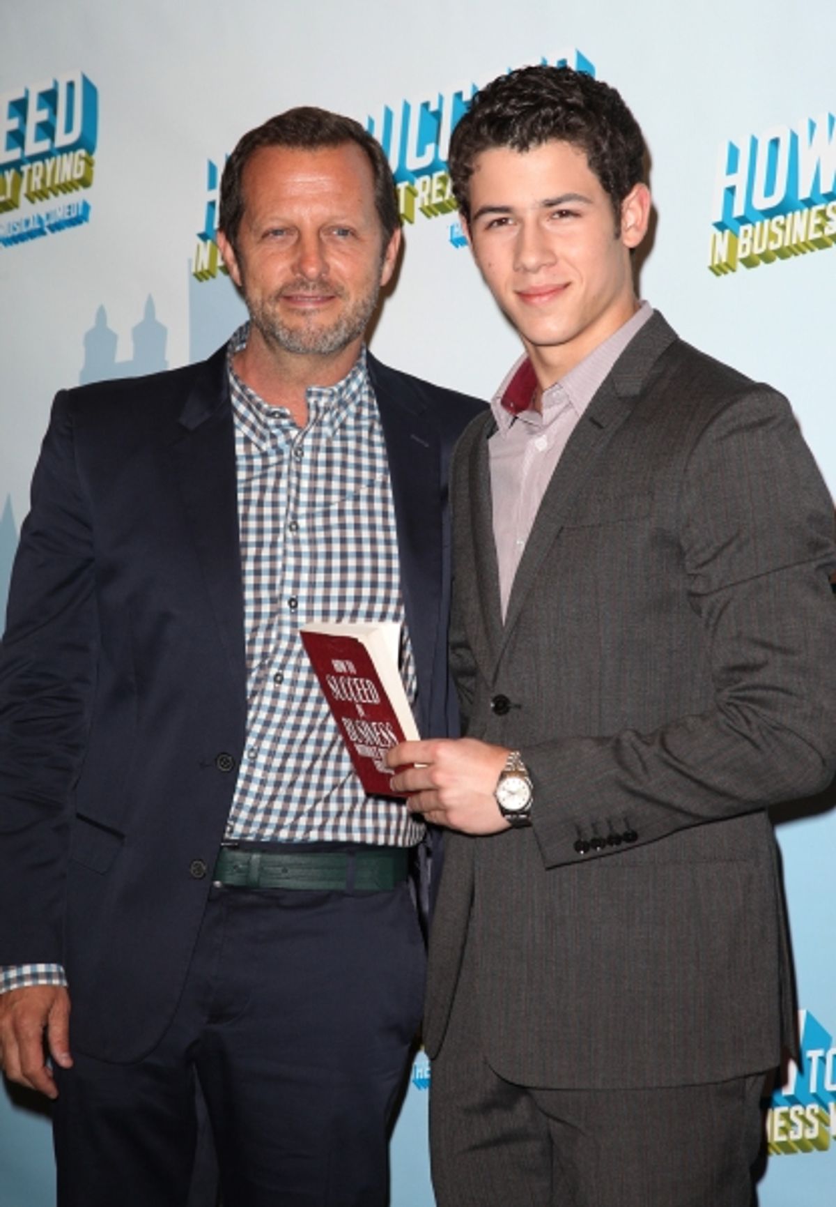 Director Rob Ashford announces Nick Jonas he will star in the Broadway Musical 'How To Succeed in Business without Really Trying' starting January 24, 2012 at the Al Hirschfeld Theatre in New York City. at 