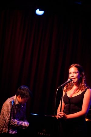 Marco Paguia and Lindsay Mendez Photo