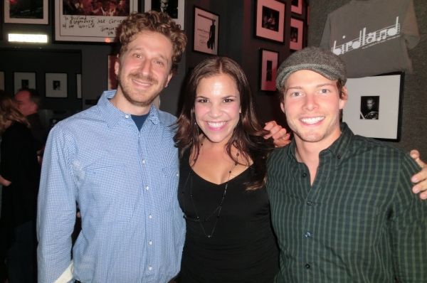 Danny Goldstein, Lindsay Mendez, Hunter Parrish Photo