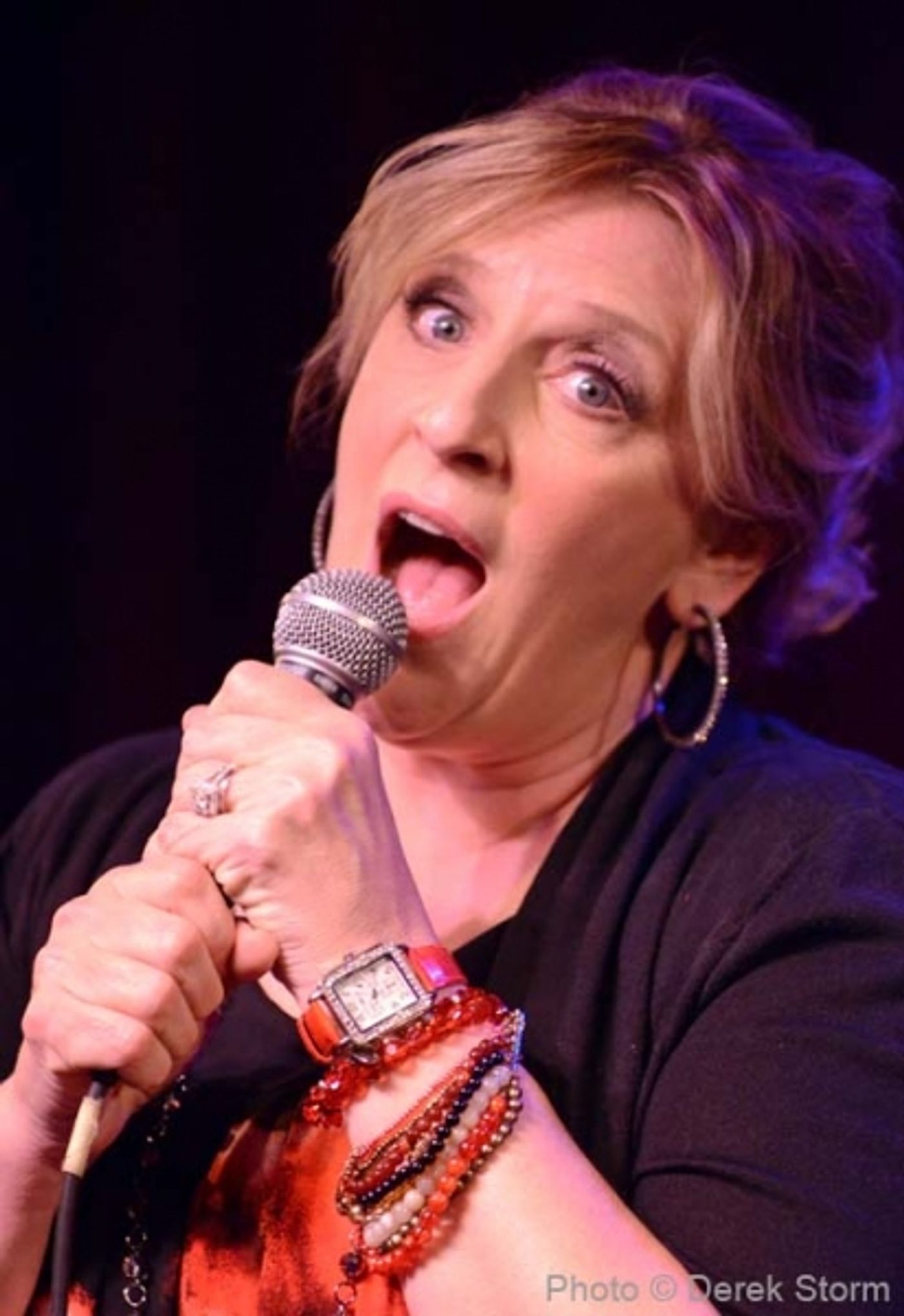 Photo Flash: GODSPELL's Lindsay Mendez, Lisa Lampanelli and More at Jim Caruso's CAST PARTY  Image