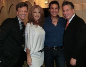 Jim Caruso, Kelly Holmes, Clint Holmes, Billy Stritch Photo