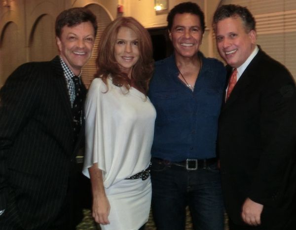 Jim Caruso, Kelly Holmes, Clint Holmes, Billy Stritch Photo