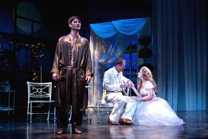 Charles Hagerty, Paul Schoeffler and Jennifer Hope Wills Photo